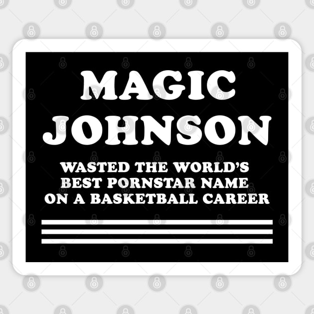 magic johnson Sticker by NineBlack